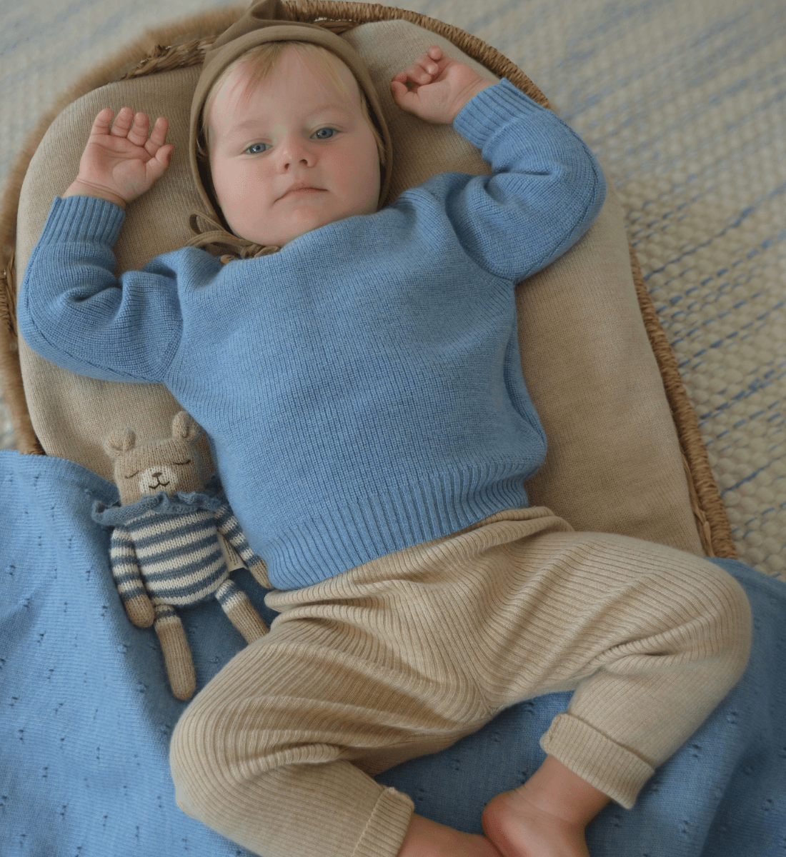 Pullover Baby aus Merinowolle Babybekleidung Merinowolle Lil' Leo