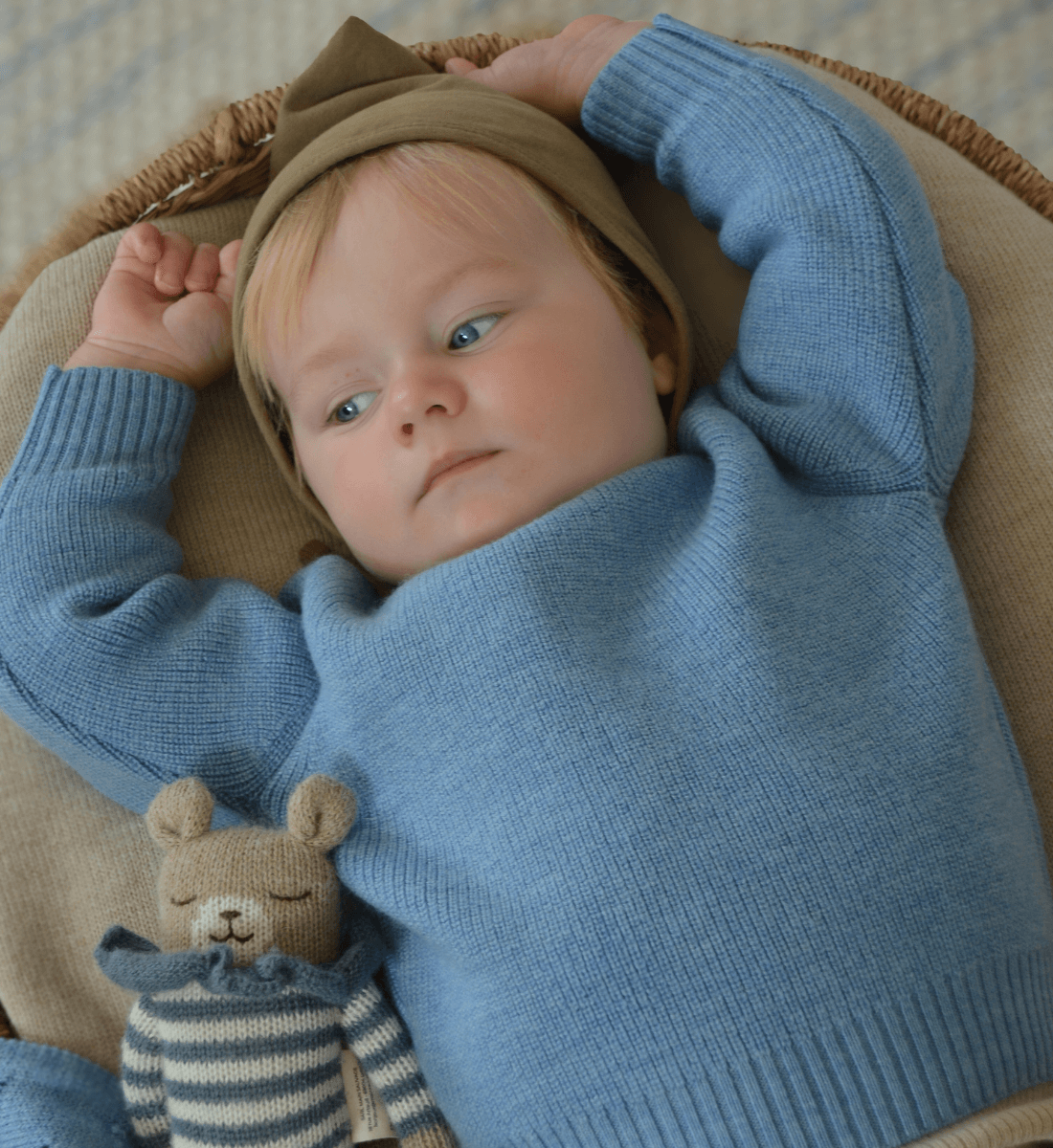 Pullover Baby aus Merinowolle Babybekleidung Merinowolle Lil' Leo