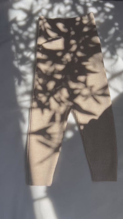 Leggings aus Merinowolle